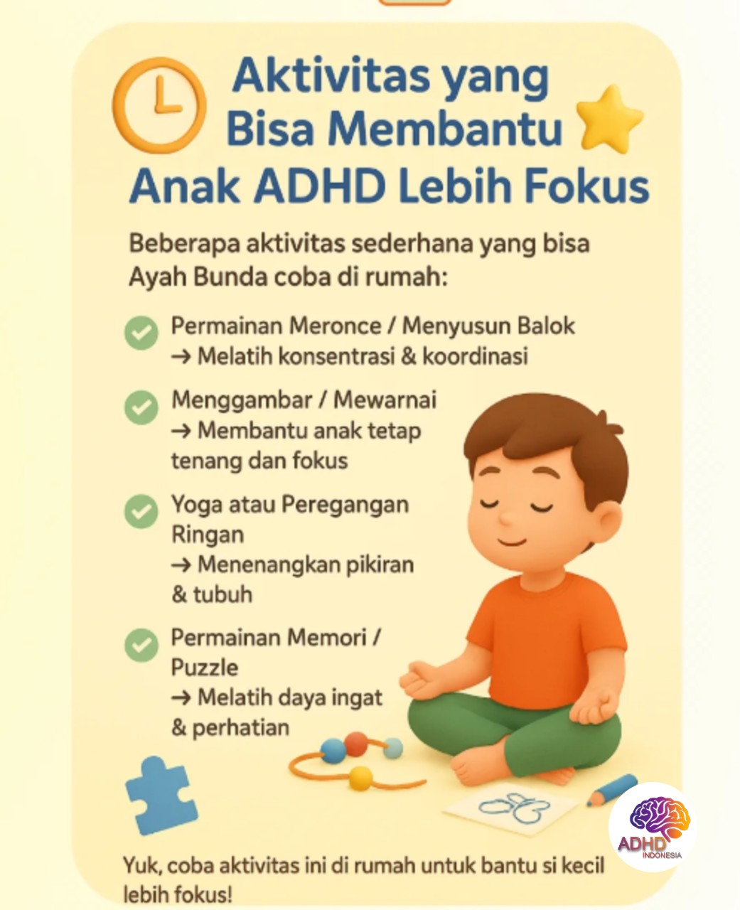 Pendekatan Edukatif yang Tepat untuk Anak ADHD di Kabupaten Kotabaru